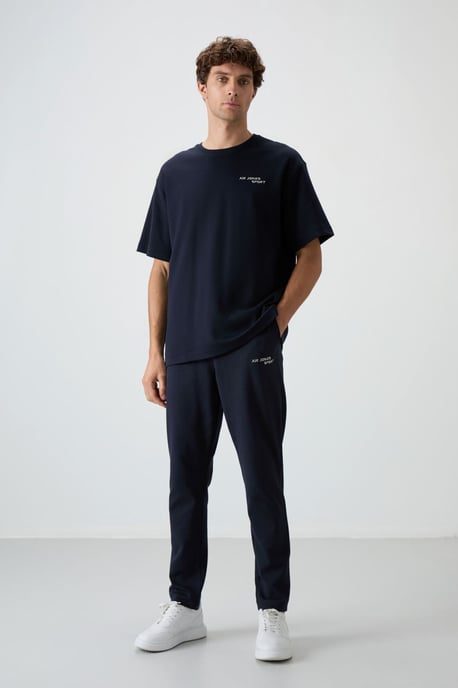 Herren Oversized Baumwoll-Polyester Aktivset - Image 1