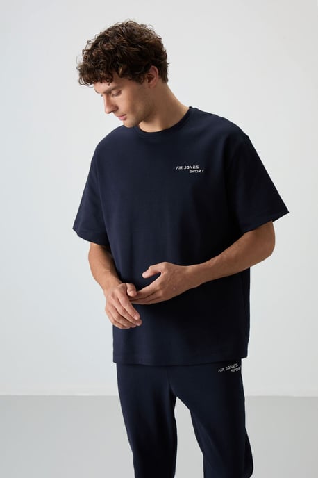 Herren Oversized Baumwoll-Polyester Aktivset - Image 2