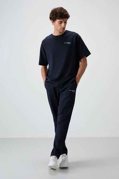 Herren Oversized Baumwoll-Polyester Aktivset - Image 4