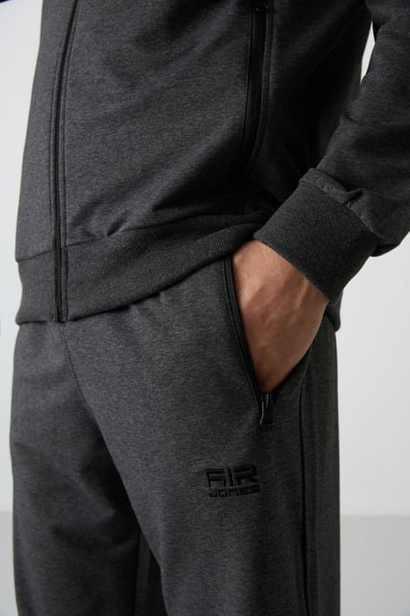 Herren Strick-Fleece Sweatshirt und Hose Set - Image 6