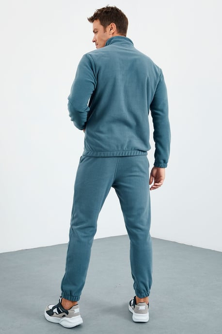 Herren Polyester Sweatshirt- und Hosen-Set - Image 5