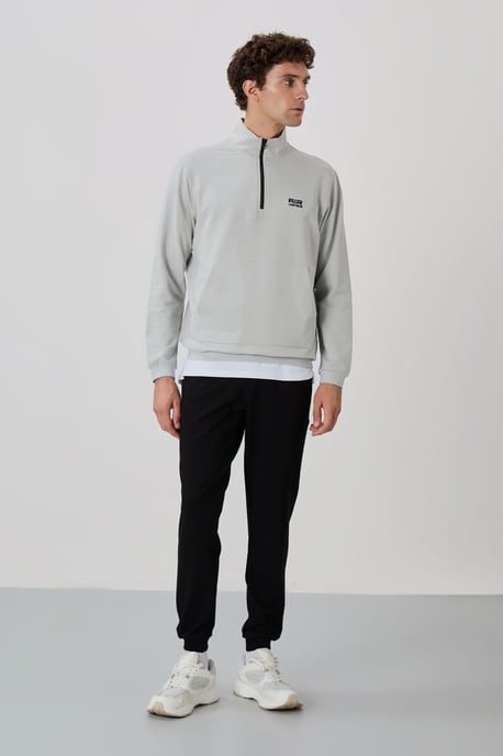 Herren Sweatshirt- und Hosen-Set mit Reißverschluss - Image 4