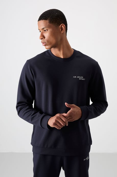 Herren Langarm-Sweatshirt und Hose Set - Image 2