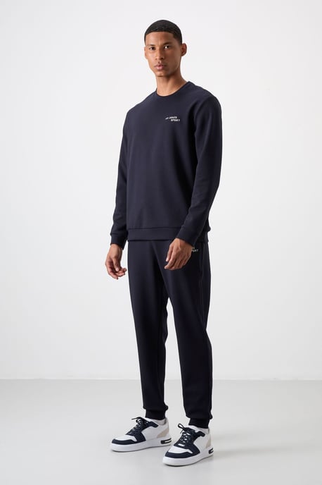 Herren Langarm-Sweatshirt und Hose Set - Image 6