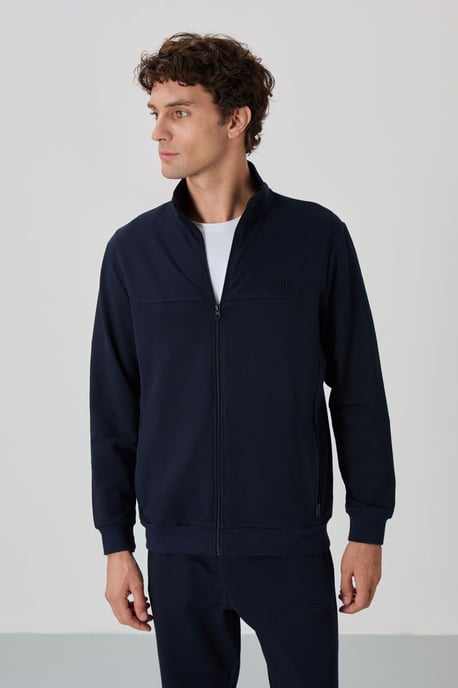 Herren-Fleece-Sweatshirt-und-Hosen-Set - Image 2