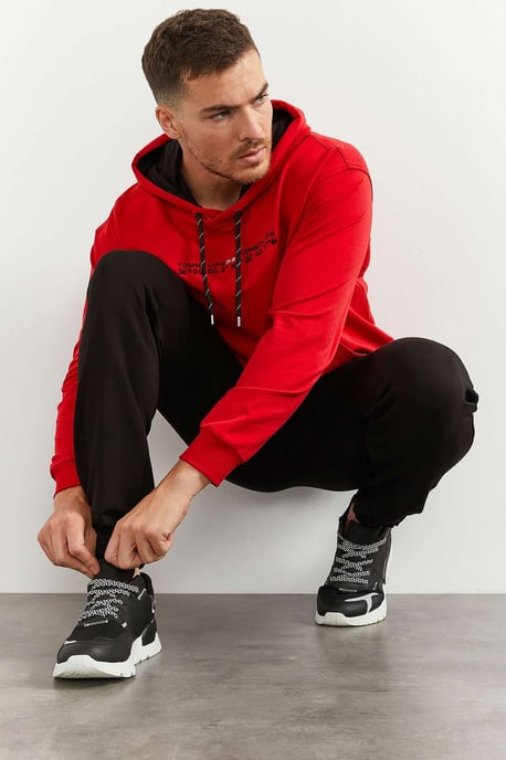 Übergrößen Kapuzenpullover und Jogginghosen-Set - Image 5