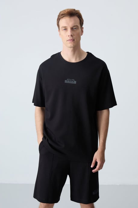 Herren Übergröße T-Shirt und Shorts Set - Image 2