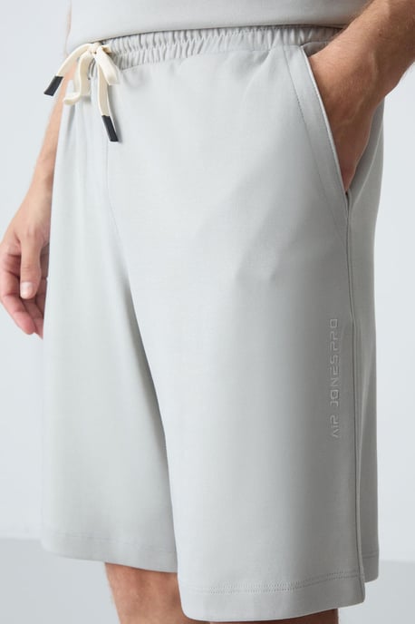 Herren Übergröße Baumwoll-Mischung T-Shirt und Shorts Set - Image 3