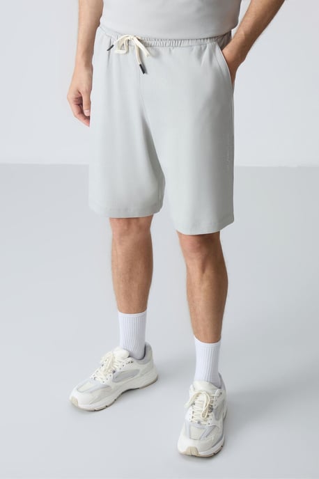 Herren Übergröße Baumwoll-Mischung T-Shirt und Shorts Set - Image 4