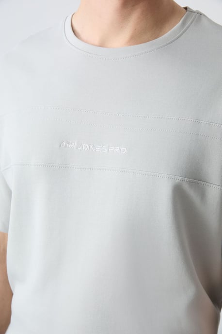 Herren Übergröße Baumwoll-Mischung T-Shirt und Shorts Set - Image 5
