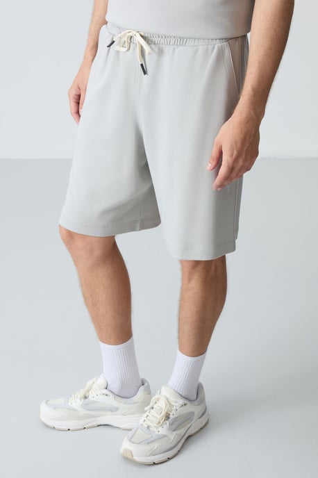 Herren Übergröße Baumwoll-Mischung T-Shirt und Shorts Set - Image 6