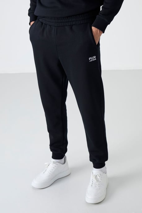 Herren Baumwoll-Polyester Fleece Sweatshirt- und Hosen-Set - Image 5