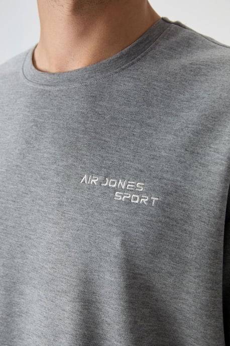 Herren Übergröße Baumwoll-Polyester Aktives Set - Image 2