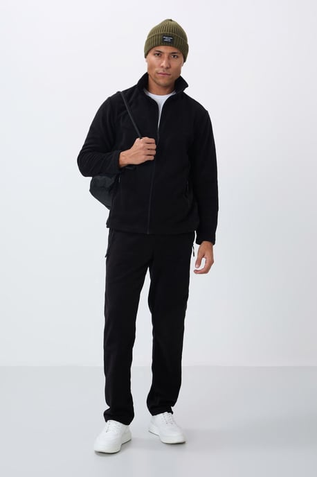 Herren Sweatshirt mit Reißverschluss und Jogginghose Set - Image 1