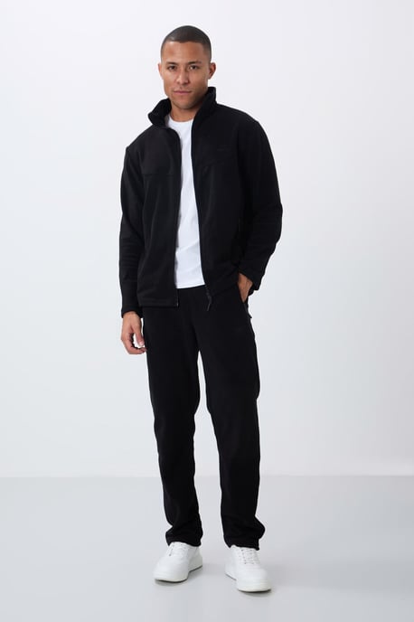 Herren Sweatshirt mit Reißverschluss und Jogginghose Set - Image 4