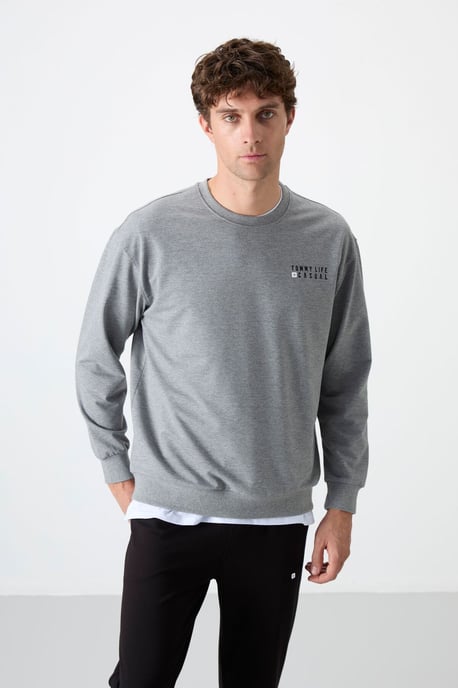 Herren Oversized Sweatshirt und Hosen Set - Image 2