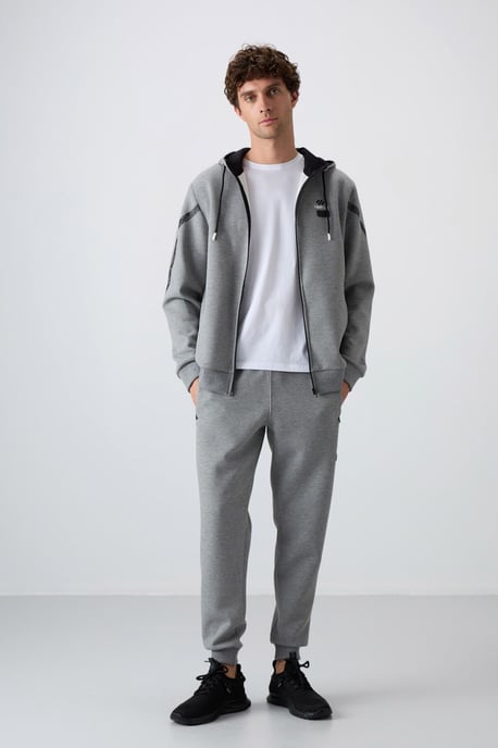 Herren Kapuzensweatshirt- und Hosen-Set - Image 1