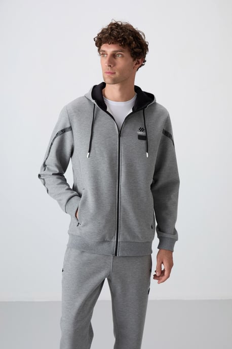 Herren Kapuzensweatshirt- und Hosen-Set - Image 2