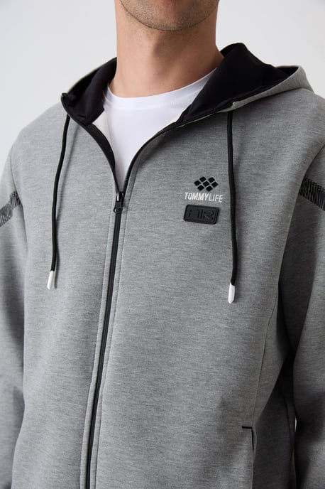 Herren Kapuzensweatshirt- und Hosen-Set - Image 4