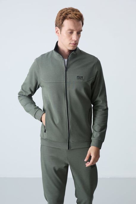 Herrenfleece-Sweatshirt- und Hosen-Set - Image 2