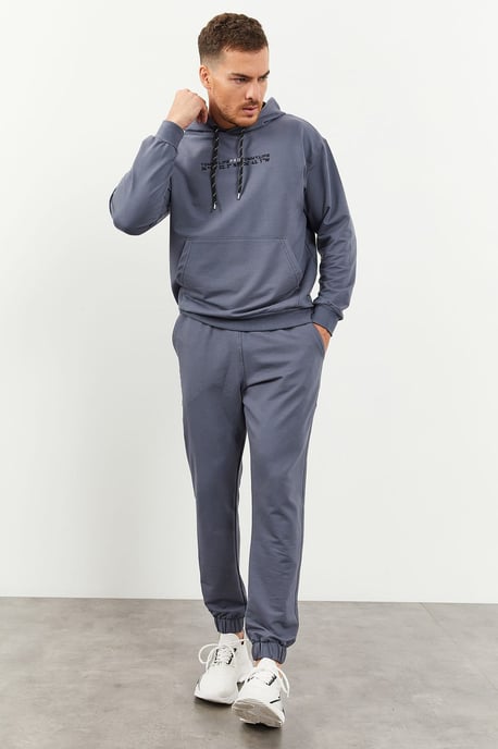 Overgroßes Kapuzenpullover- und Hosen-Set - Image 3