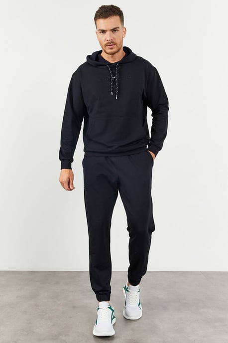 Oversize Kapuzen-Sweatshirt und Hosen-Set - Image 3