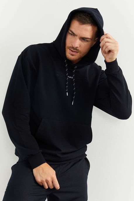 Oversize Kapuzen-Sweatshirt und Hosen-Set - Image 4