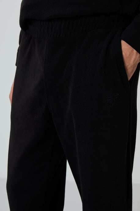 Herren Polyester-Fleece Sweatshirt- und Hosen-Set - Image 5