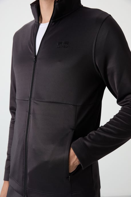 Herren Polyester Scuba Aktivset mit Reißverschlusskragen - Image 3