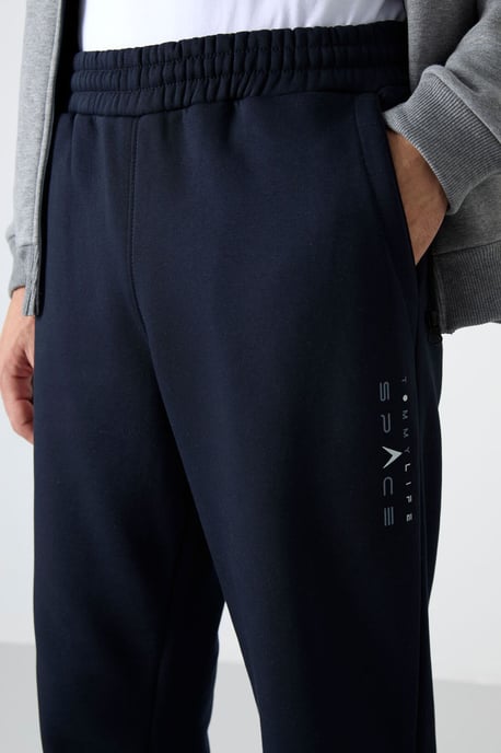 Herren Farbblockiertes Zip-Sweatshirt und Jogginghosen-Set - Image 6