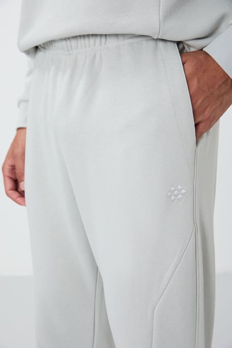 Herren Baumwoll-Polyester Fleece Sweatshirt und Hose Set - Image 5