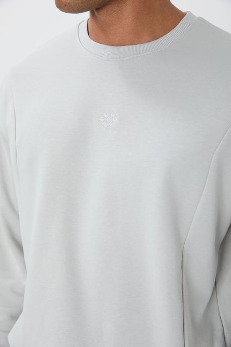 Herren Baumwoll-Polyester Fleece Sweatshirt und Hose Set - Image 6