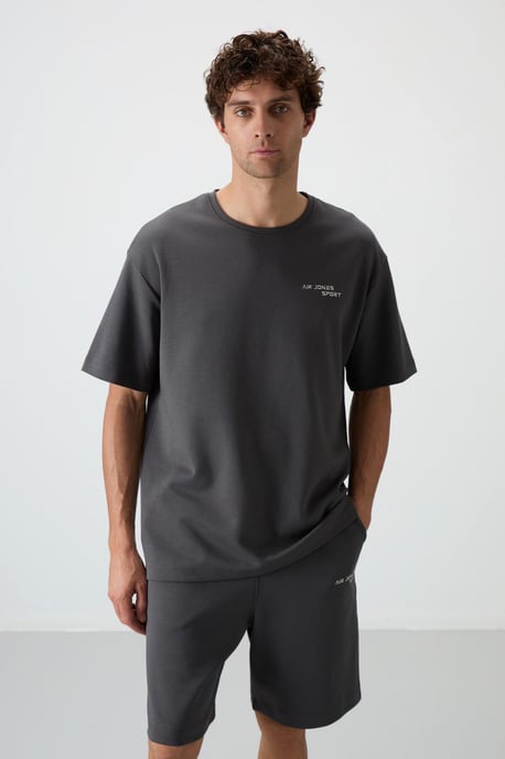 Oversized Kurzarm-T-Shirt und Shorts-Set - Image 6