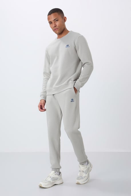 Herren Sweatshirt- und Jogginghosen-Set aus Baumwolle-Polyester-Fleece - Image 1