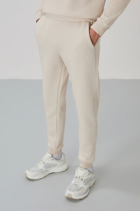 Herren Baumwoll-Polyester Fleece Sweatshirt und Hose Set - Image 3