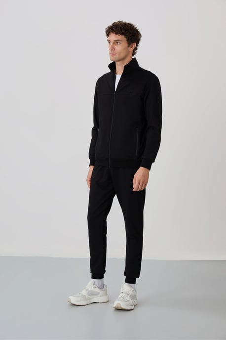 Herren Fleece Sweatshirt und Hosen Set - Image 4