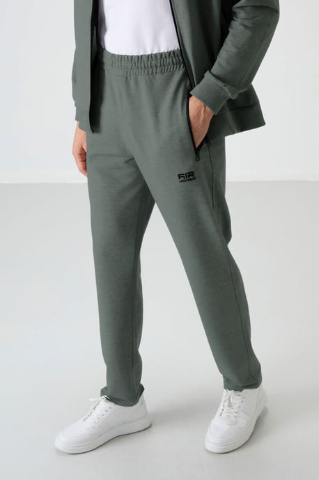Herren Strickfleece Sweatshirt- und Hosen-Set - Image 3