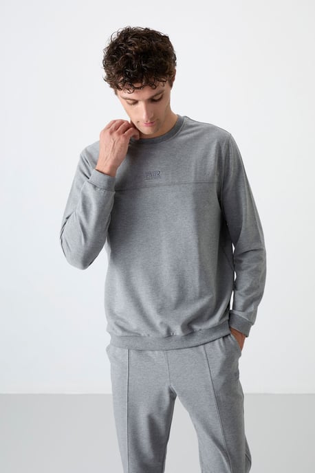 Herren Fleece Sweatshirt und Hose Set - Image 2