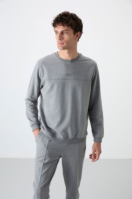 Herren Fleece Sweatshirt und Hose Set - Image 6
