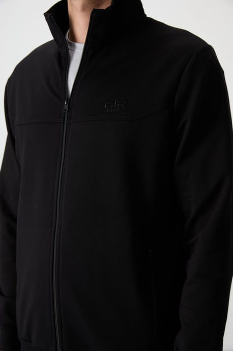 Herren Strickfleece Sweatshirt- und Hosen-Set - Image 3