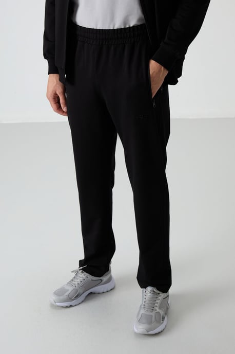 Herren Strickfleece Sweatshirt- und Hosen-Set - Image 4