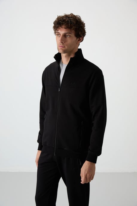 Herren Strickfleece Sweatshirt- und Hosen-Set - Image 6