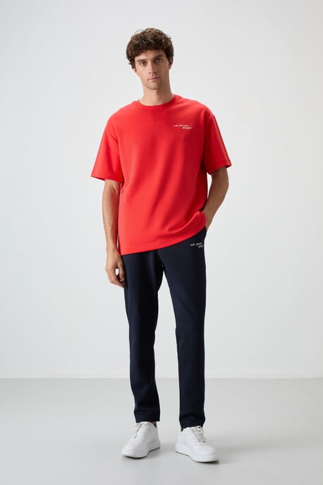 Herren Übergröße Baumwoll-Polyester Aktives Set - Image 1