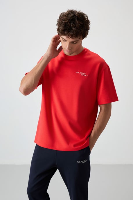 Herren Übergröße Baumwoll-Polyester Aktives Set - Image 2