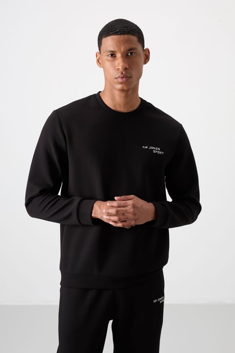 Herren Langarm Sweatshirt und Hose Set - Image 2