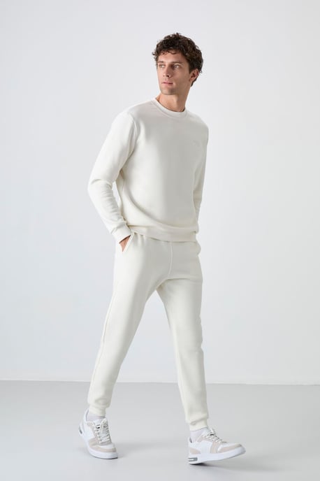 Herren Sweatshirt- und Hose-Set aus Baumwolle-Polyester-Fleece - Image 4