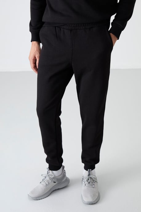 Herren Baumwoll-Polyester Fleece Sweatshirt- und Hose-Set - Image 3
