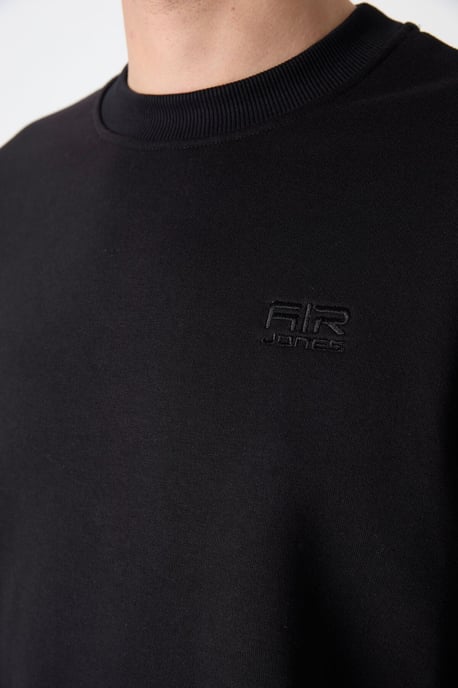 Herren Baumwoll-Polyester Fleece Sweatshirt- und Hose-Set - Image 5