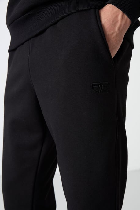Herren Baumwoll-Polyester Fleece Sweatshirt- und Hose-Set - Image 6