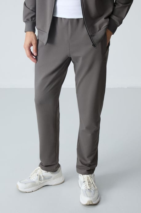 Herren Sweatshirt mit Reißverschlusskragen und Hose Set - Image 5